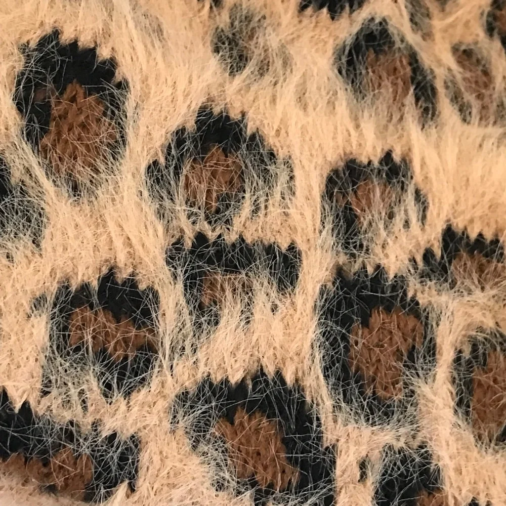 Leopard Print Beanie Hat One Size Women’s NWT Animal Print Cheetah